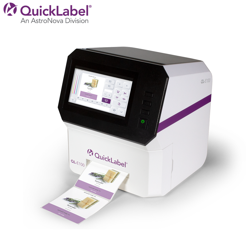 QuickLabel QL-E100彩色标签打印机不干胶贴纸打印刷机