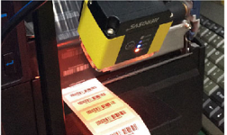 标签打印机实时打印二维码读码器